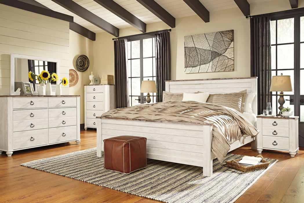 Willowton - Panel Bed - Tallahassee Discount Furniture (FL)