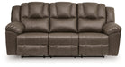 Lowilla - Reclining Sofa - Driftwood - Tallahassee Discount Furniture (FL)