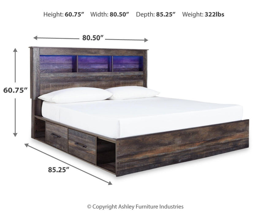 Drystan - Panel Bookcase Bed - Tallahassee Discount Furniture (FL)