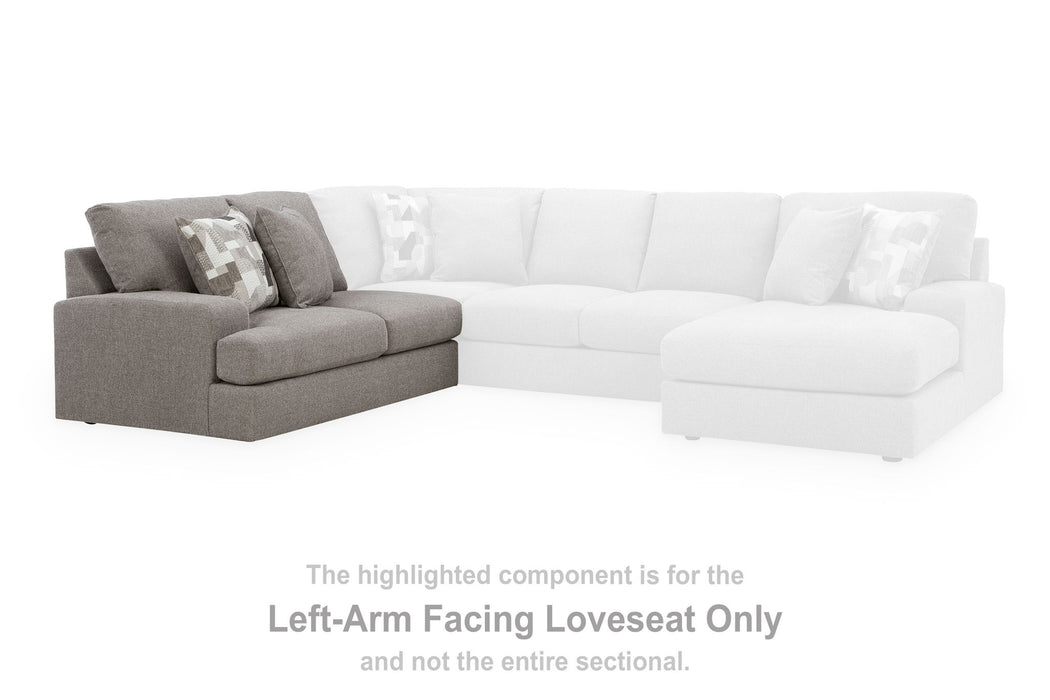 Lindon - LAF Loveseat - Smoke - Tallahassee Discount Furniture (FL)