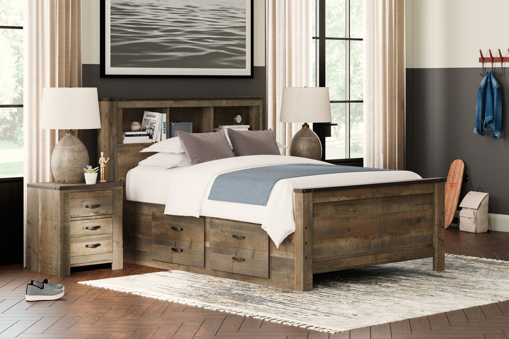 Trinell - Bookcase Bed With Storage - Tallahassee Discount Furniture (FL)