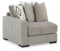 Aslan Court - Pebble - Laf Corner Chair - Tallahassee Discount Furniture (FL)
