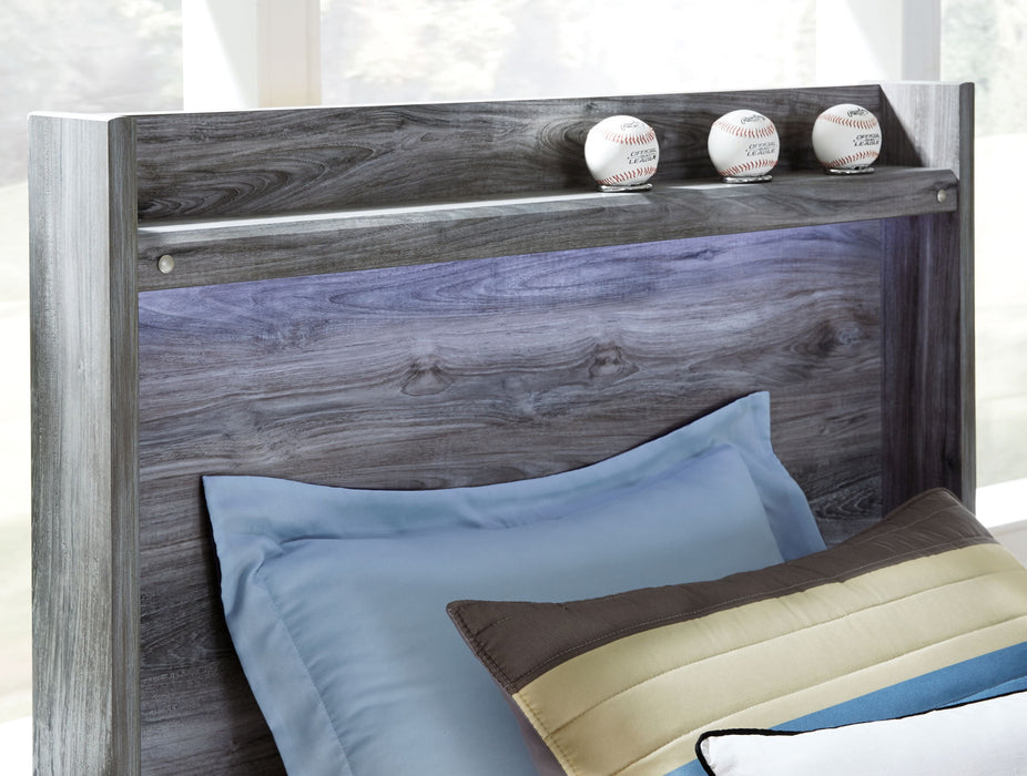 Baystorm - Panel Bedroom Set - Gray - Tallahassee Discount Furniture (FL)