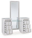 Chalanna - White - Vanity With Mirror - Tallahassee Discount Furniture (FL)