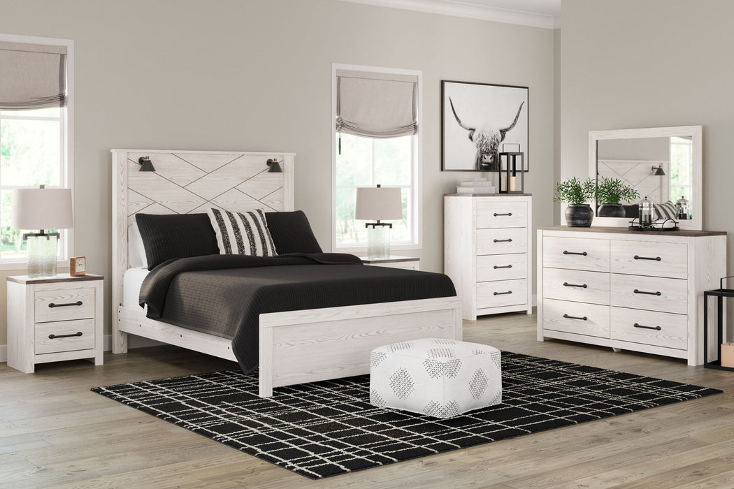 Gerridan - Panel Bedroom Set With Sconces - Tallahassee Discount Furniture (FL)