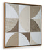 Harelman - Tan / Taupe / White - Wall Art - Tallahassee Discount Furniture (FL)