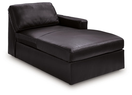 ModMax II - RAF Corner Chaise - Black - Tallahassee Discount Furniture (FL)