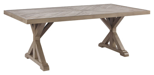 Beachcroft - Rect Dining Table W/Umb Opt - Tallahassee Discount Furniture (FL)