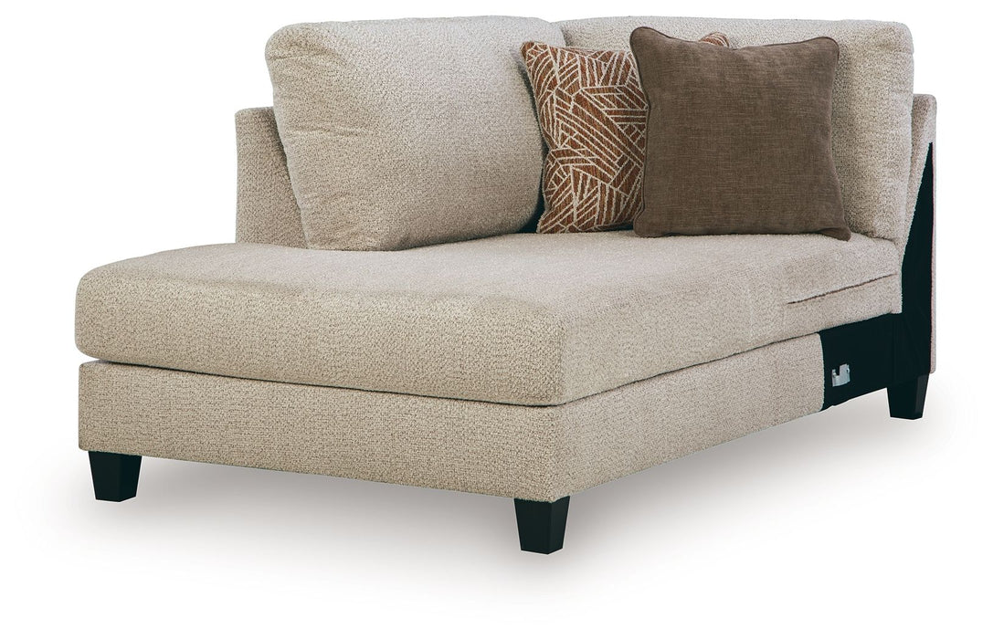 Steelwater Retreat - LAF Corner Chaise - Latte - Tallahassee Discount Furniture (FL)