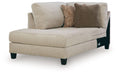 Steelwater Retreat - LAF Corner Chaise - Latte - Tallahassee Discount Furniture (FL)