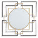Oceanal - Black / Gold Finish - Accent Mirror - Tallahassee Discount Furniture (FL)