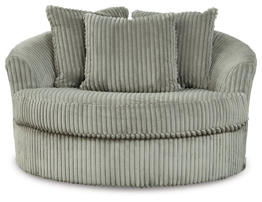 Lindyn - Oversized Swivel Accent Chair - Tallahassee Discount Furniture (FL)