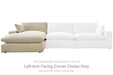 Elyza - LAF Corner Chaise - Linen - Tallahassee Discount Furniture (FL)