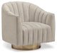 Penzlin - Swivel Accent Chair - Pearl - Tallahassee Discount Furniture (FL)