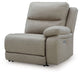 Narwhal Place - Pebble - RAF Zero Wall Power Recliner - Tallahassee Discount Furniture (FL)