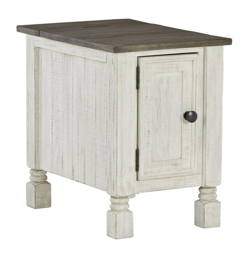 Havalance - White / Gray - Chair Side End Table - Tallahassee Discount Furniture (FL)