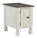 Havalance - White / Gray - Chair Side End Table - Tallahassee Discount Furniture (FL)