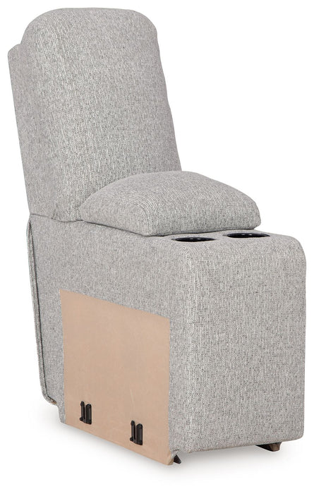 Acklen Place - Pewter - Console With Storage - Tallahassee Discount Furniture (FL)