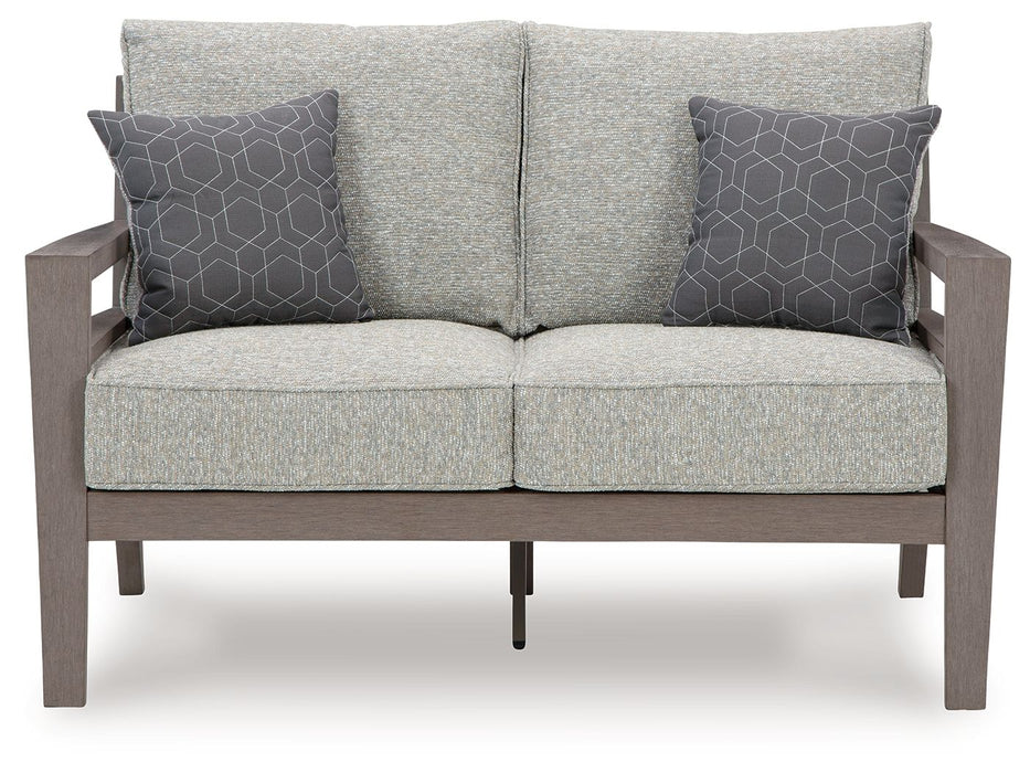 Hillside Barn - Gray / Brown - Loveseat W/Cushion - Tallahassee Discount Furniture (FL)