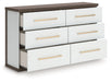 Kendanport - Six Drawer Dresser - Tallahassee Discount Furniture (FL)