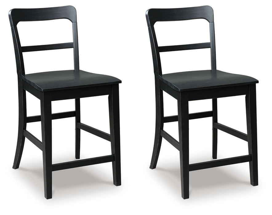 Greddinton - Barstool (Set of 2) - Tallahassee Discount Furniture (FL)