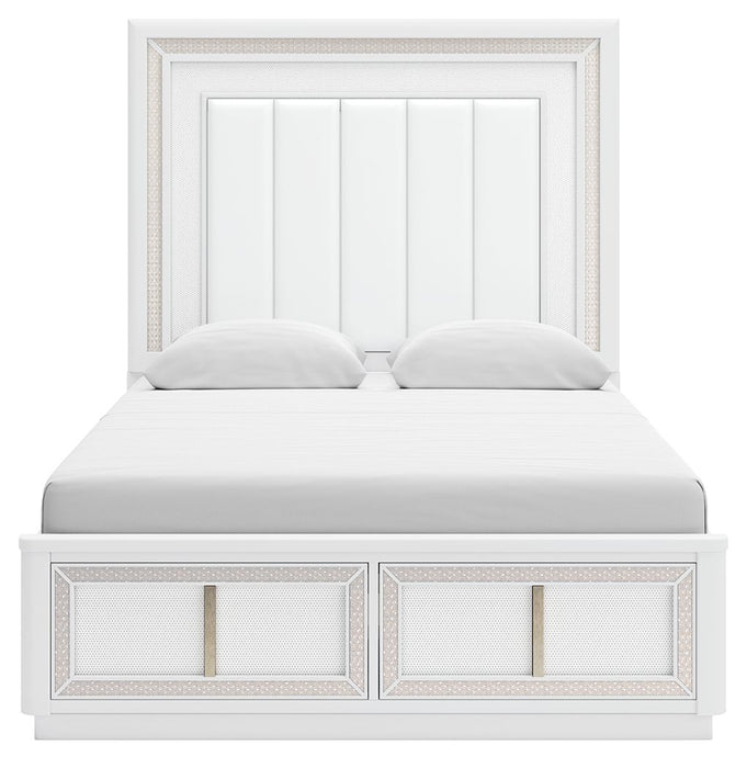 Chalanna - Upholstered Storage Bed - Tallahassee Discount Furniture (FL)