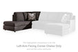 Lentiz - LAF Corner Chaise - Onyx - Tallahassee Discount Furniture (FL)