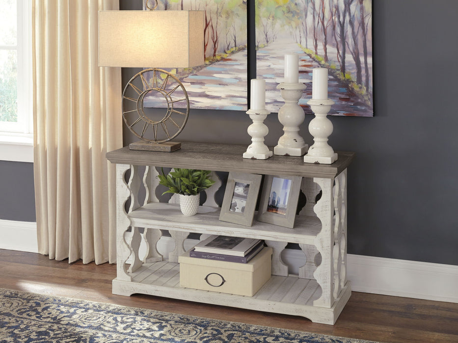 Havalance - Console Sofa Table - Gray / White - Tallahassee Discount Furniture (FL)