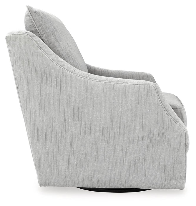 Gubbins - Swivel Accent Chair - Gray - Tallahassee Discount Furniture (FL)