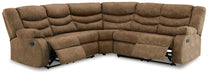 Partymate - Reclining Sectional - Tallahassee Discount Furniture (FL)