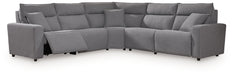 Modmax II - Reclining Sectional - Salt And Pepper - Tallahassee Discount Furniture (FL)