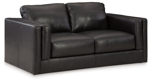 Amiata - Onyx - Loveseat - Tallahassee Discount Furniture (FL)