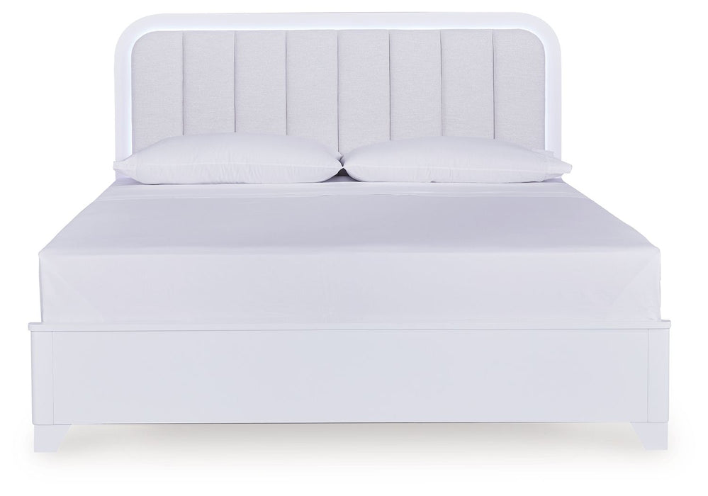 Jarlee - Upholstered Panel Bed - Tallahassee Discount Furniture (FL)