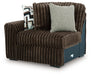 Midnight-Madness - LAF Corner Chair - Chocolate - Tallahassee Discount Furniture (FL)