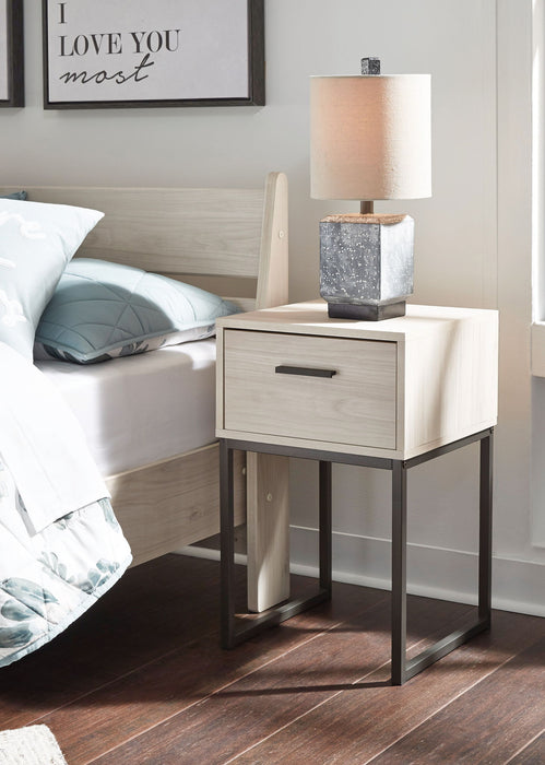 Socalle - One Drawer Night Stand - Tallahassee Discount Furniture (FL)
