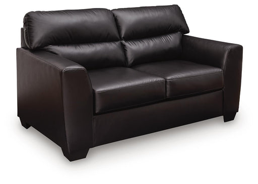 Glennbre - Loveseat - Midnight - Tallahassee Discount Furniture (FL)