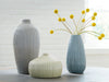 Eiderman - Vase Set (Set of 3) - Gray / Blue / Green - Tallahassee Discount Furniture (FL)