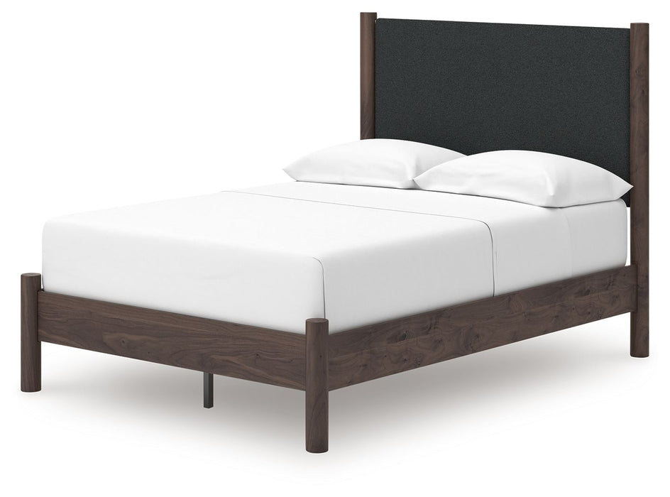 Pamytta - Upholstered Panel Platform Bed - Tallahassee Discount Furniture (FL)