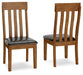 Ralene - Dining UPH Side Chair (Set of 2) - Medium Brown - Tallahassee Discount Furniture (FL)