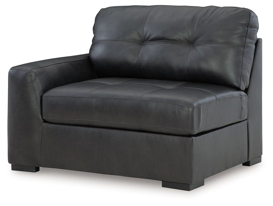 Brindley Pier - Fog - Laf Corner Chair - Tallahassee Discount Furniture (FL)