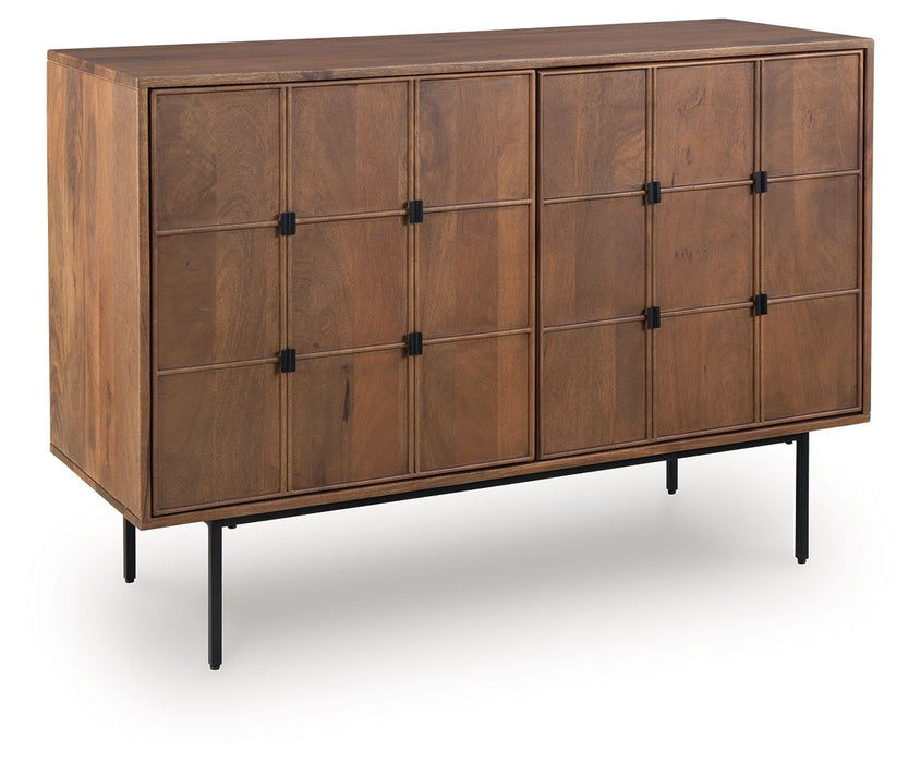 Juddins - Brown - Accent Cabinet - Tallahassee Discount Furniture (FL)