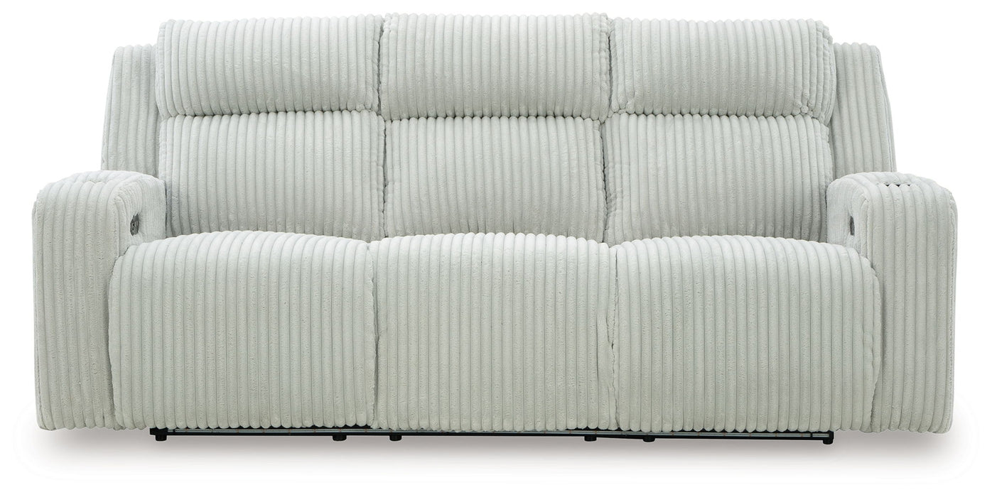 Forest Lake - Power Reclining Sofa With Adj Headrest - Tallahassee Discount Furniture (FL)