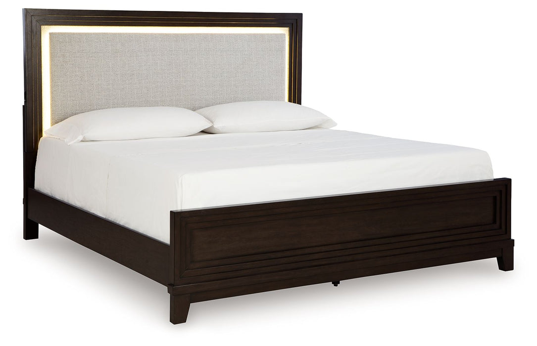 Neymorton - Upholstered Panel Bed - Tallahassee Discount Furniture (FL)