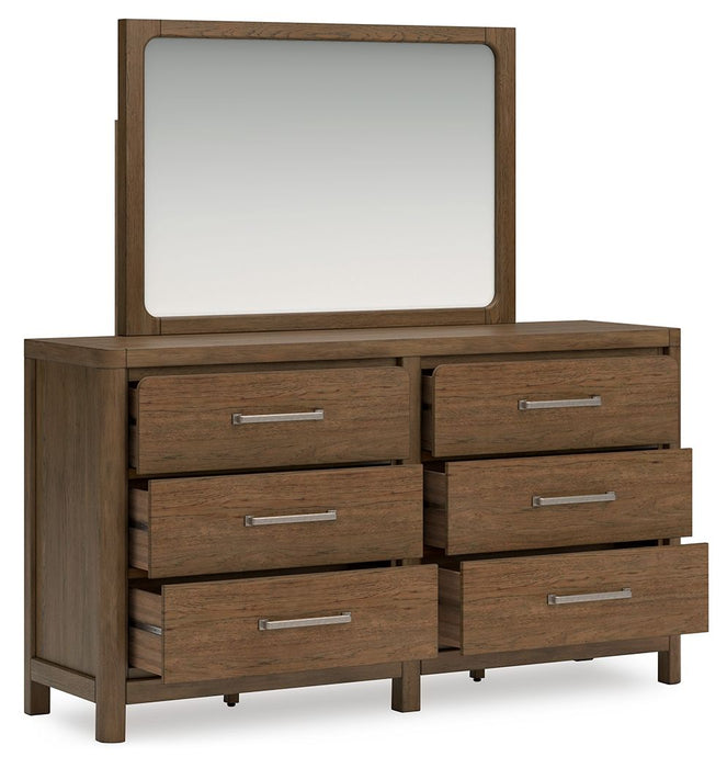 Cabalynn - Light Brown - Dresser And Mirror - Tallahassee Discount Furniture (FL)