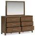 Cabalynn - Light Brown - Dresser And Mirror - Tallahassee Discount Furniture (FL)