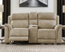 Next-Gen Durapella - Reclining Power Loveseat With Console - Tallahassee Discount Furniture (FL)