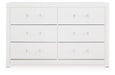 Maeling - Six Drawer Dresser - Tallahassee Discount Furniture (FL)