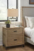 Tomtyn - Light Brown - Two Drawer Night Stand - Tallahassee Discount Furniture (FL)