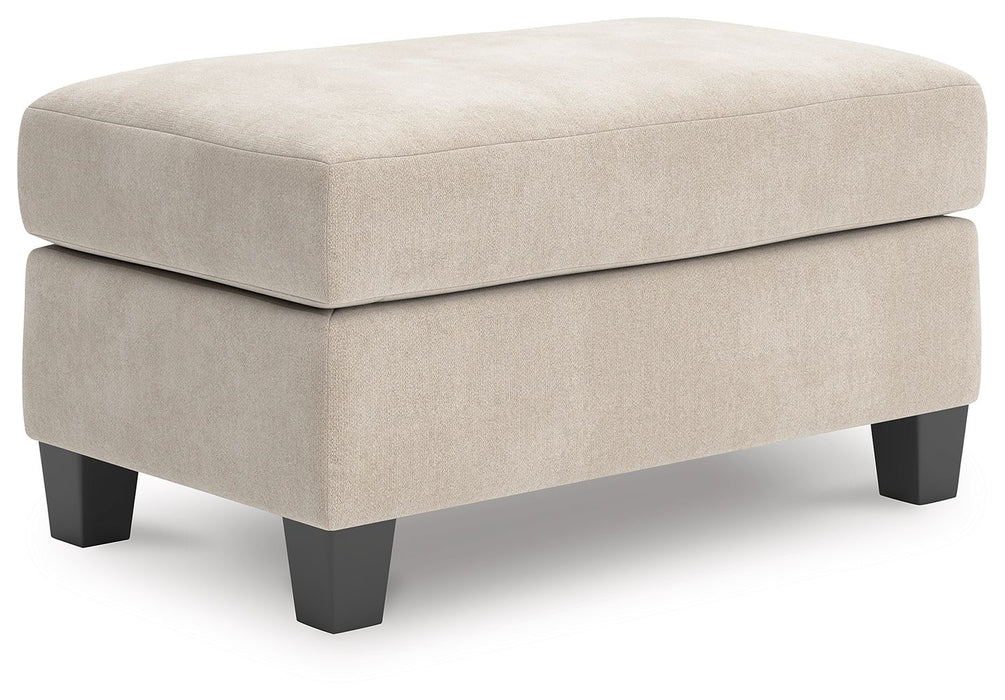 Willarae - Taupe - Ottoman - Tallahassee Discount Furniture (FL)