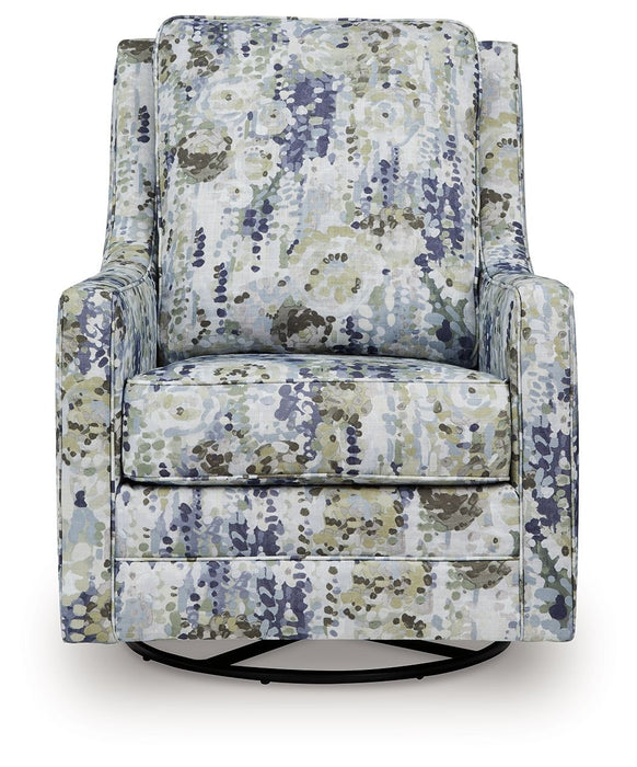 Dustinford - Multi - Swivel Glider Accent Chair - Tallahassee Discount Furniture (FL)